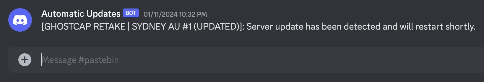 CS2 Automatic Updates Discord